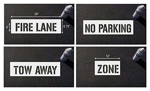 Parking lot stencils – QcpSigns